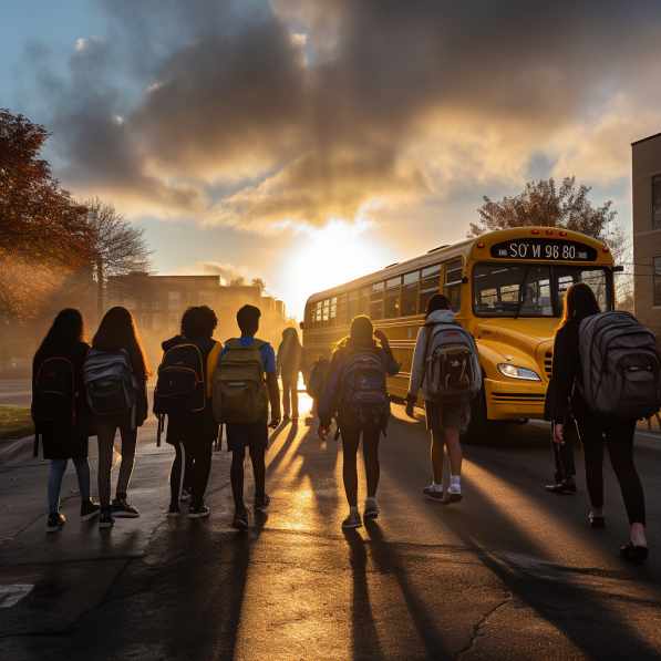 Passenger school bus rental in Toronto