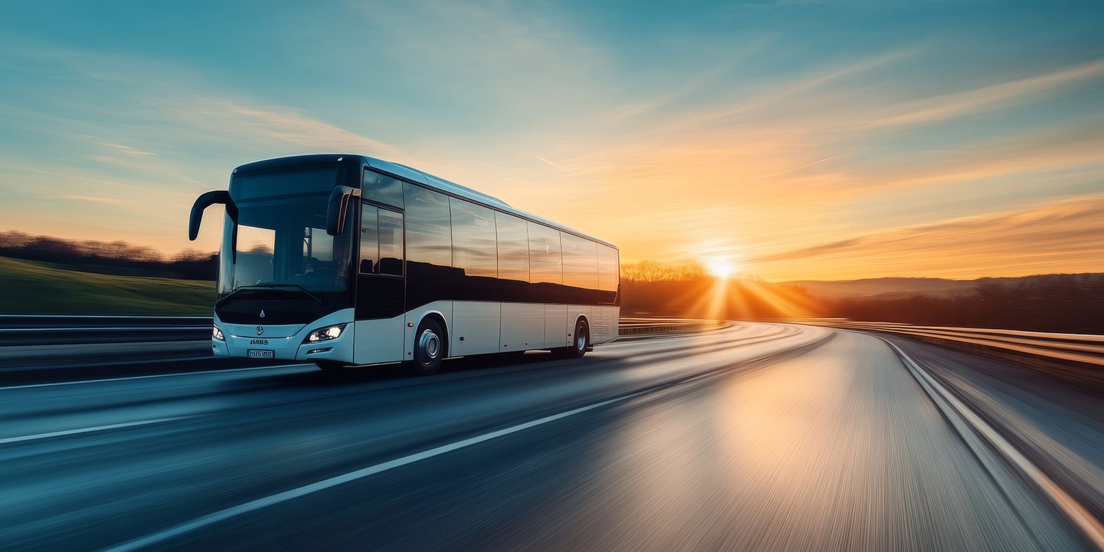 Charter bus departing from Oshawa for a group day trip across Ontario