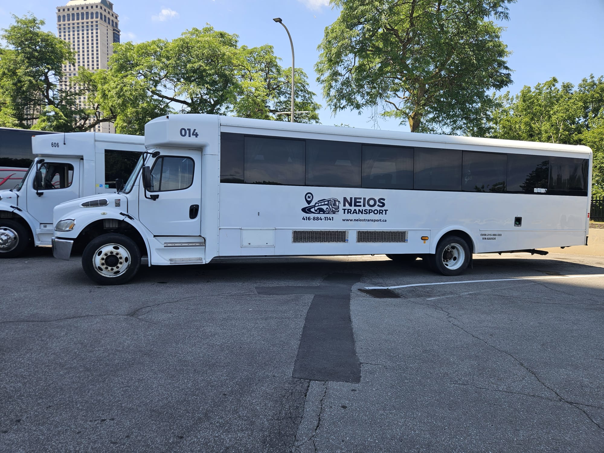 Passenger Coach Bus Rental Services in Toronto